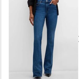 PAIGE Blue Flare & Wide Leg Jeans